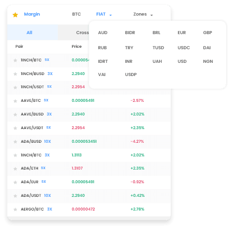 Crypto and Fiat Support image1