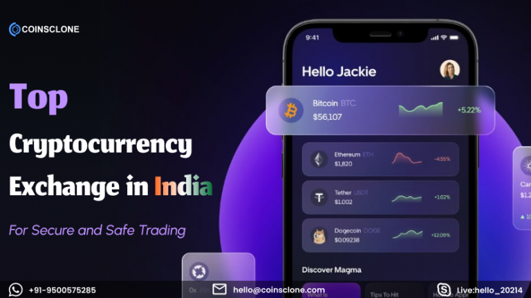 Top 5 Indian Cryptocurrency Exchange in India