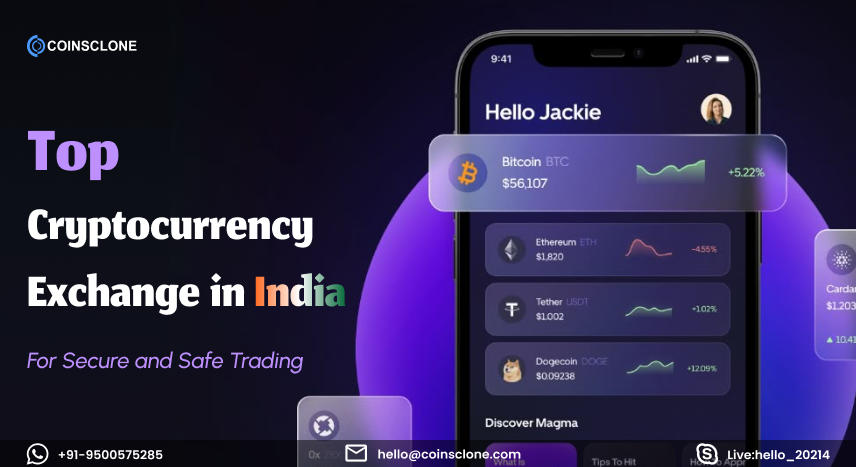 Top 5 Indian Cryptocurrency Exchange in India