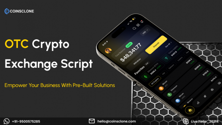 OTC Crypto Exchange Script Software