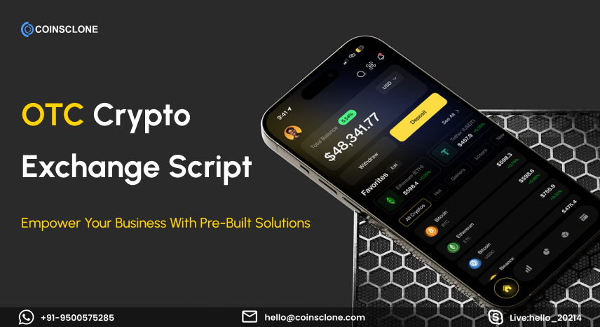 OTC Crypto Exchange Script Software