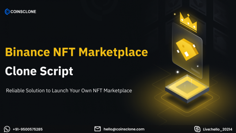 Binance NFT Marketplace Clone Script