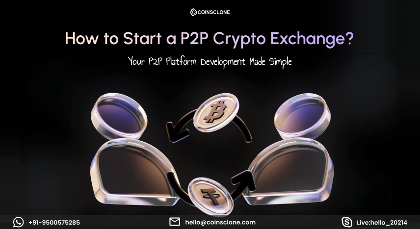 How to Create a P2P cryptocurrency exchange