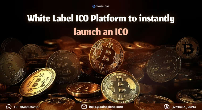 white label ico paltform - To Launch an ICO Instantly!