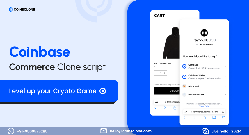 Coinbase Commerce Clone Script