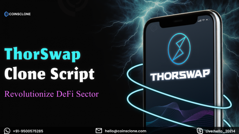 Thorswap Clone Script- Revolutionize DeFi Sector