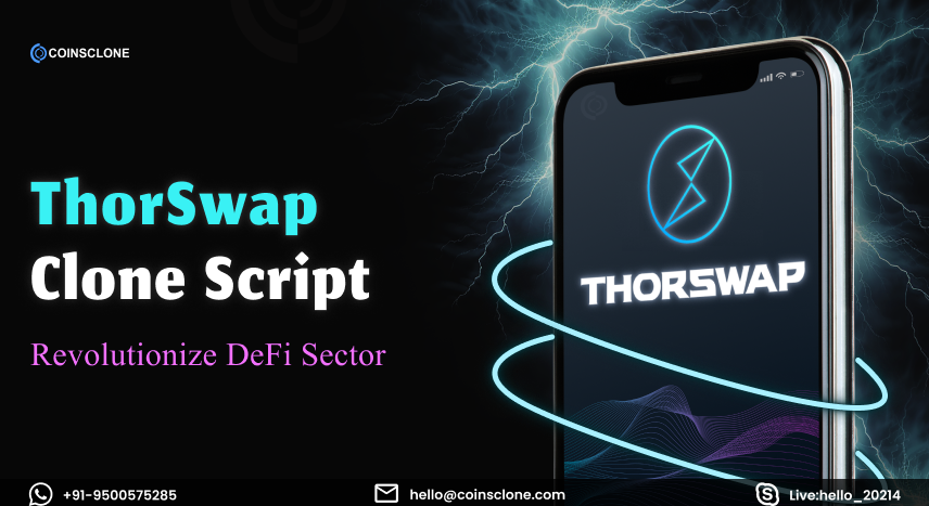 Thorswap Clone Script- Revolutionize DeFi Sector