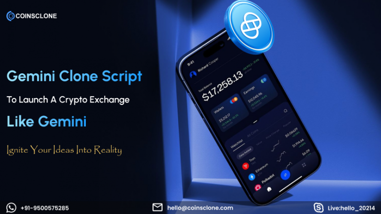 Gemini Clone Script - Request a Demo Today!